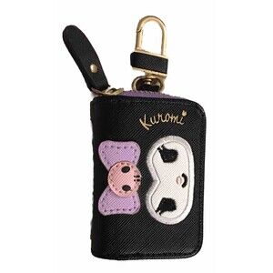 KUROMI Smart key Case Black Sanrio Kawaii Gift NEW No Tags Cute Cottagecore Boho